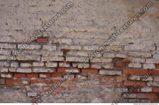 wall bricks plastered 0011